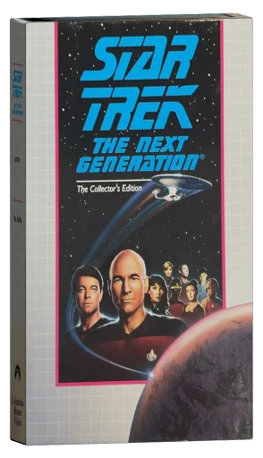 Star Trek: The Next Generation VHS, Columbia House Video