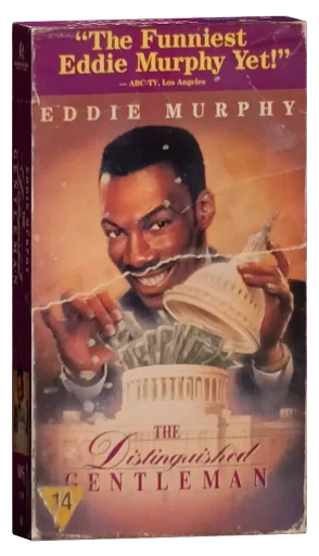 The Distinguished Gentleman VHS, Hollywood Pictures Home Video