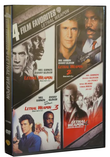 4 Film Favorites: Lethal Weapon DVD cover