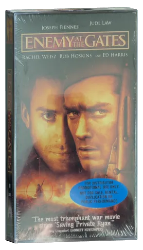 Enemy at the Gates VHS, Paramount Home Video