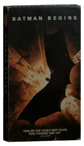Batman Begins VHS, Warner Bros.