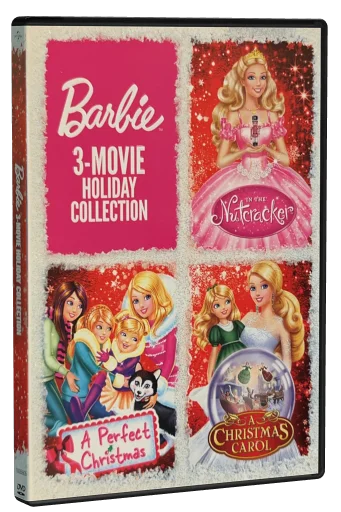 Barbie 3-Movie Holiday Collection DVD cover