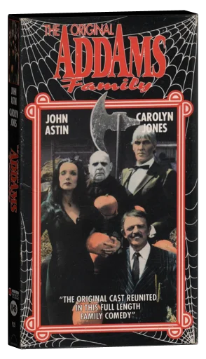 The Original Addams Family VHS cover