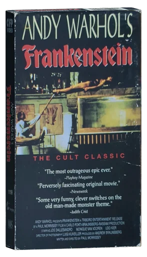 Flesh for Frankenstein VHS, CFP Video
