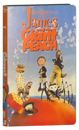 James and the Giant Peach VHS, Walt Disney Home Video