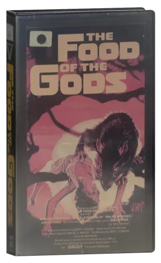 The Food of the Gods VHS, Vestron Video