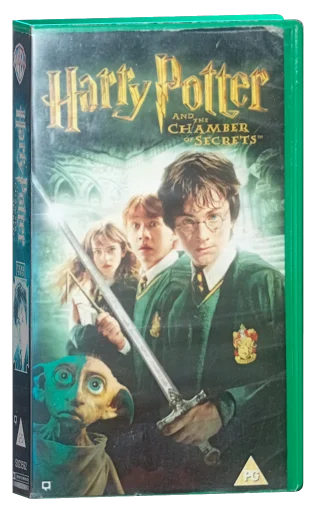 Harry Potter and the Chamber of Secrets VHS, Warner Home Video