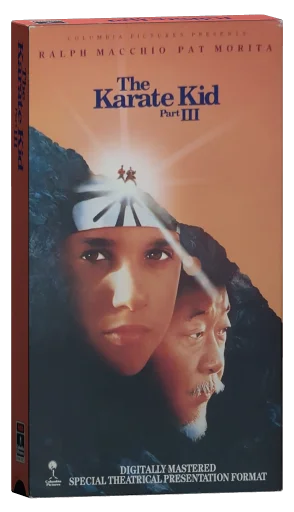 The Karate Kid Part III VHS, Columbia Pictures Home Video