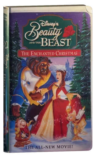 Beauty and the Beast: The Enchanted Christmas VHS, Buena Vista Home Video