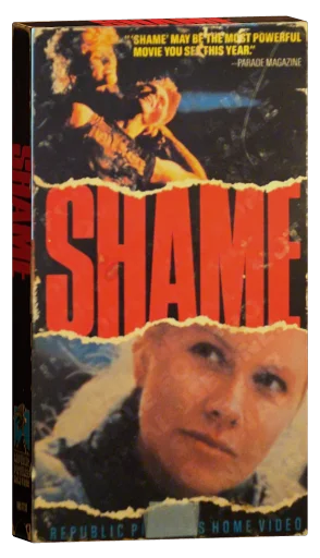Shame VHS, Republic Pictures Home Video