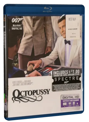 Octopussy Blu-ray, MGM Home Entertainment