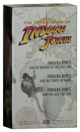 The Adventures of Indiana Jones 3 PACK VHS, Paramount