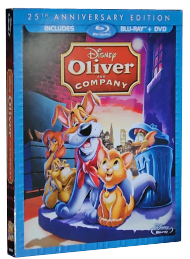 Oliver & Company Blu-ray cover