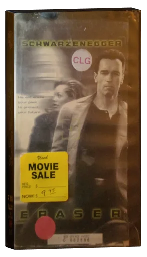 Eraser VHS, Warner Bros. Home Video