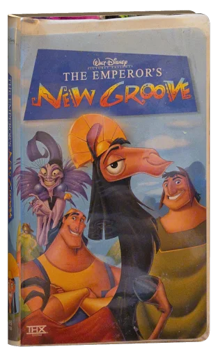 The Emperor's New Groove VHS, Walt Disney Home Video