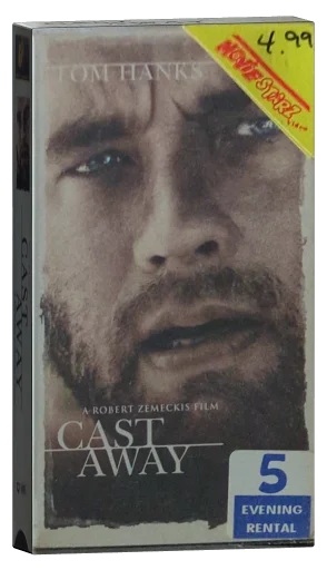 Cast Away VHS, 20th Century Fox Home Entertainment