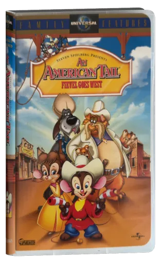 An American Tail: Fievel Goes West VHS, Universal Studios Home Video