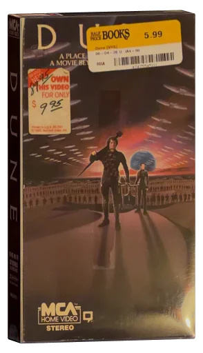 Dune VHS, MCA Home Video