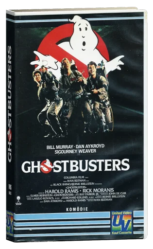 Ghostbusters VHS, Columbia TriStar Home Video