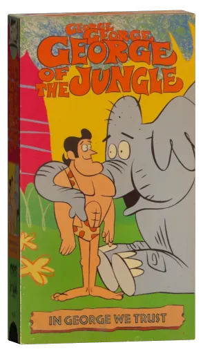 George of the Jungle VHS, CBS/FOX Video