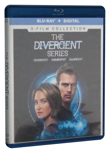 The Divergent Series 1-3 Blu-ray, Lionsgate
