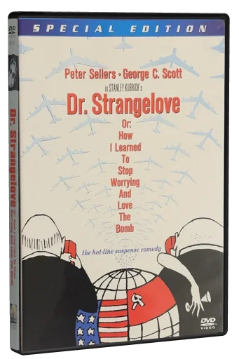 Dr. Strangelove or: How I Learned to Stop Worrying and Love the Bomb DVD cover