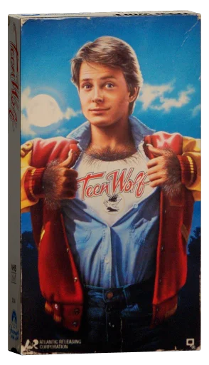 Teen Wolf VHS, Paramount Home Video