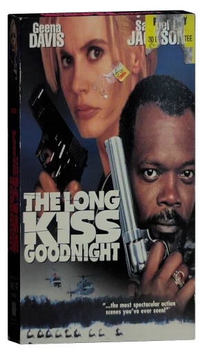 The Long Kiss Goodnight VHS, New Line Home Video