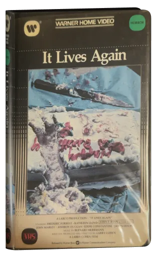 It Lives Again VHS cover