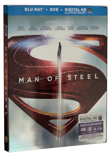 Man of Steel Blu-ray, Warner Bros.