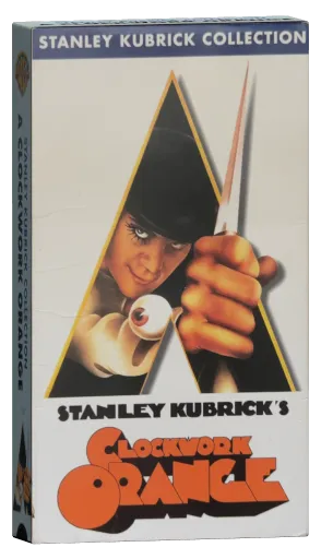 A Clockwork Orange VHS, Warner Home Video