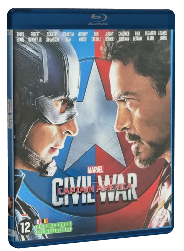 Captain America: Civil War Blu-ray, Marvel