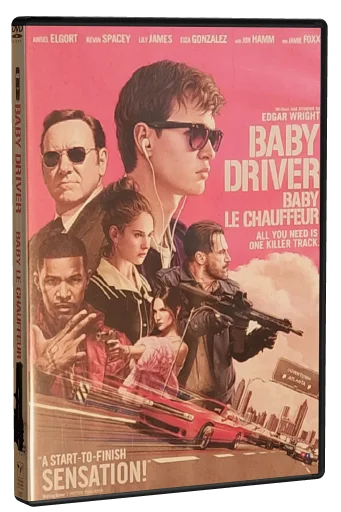 Baby Driver DVD cover