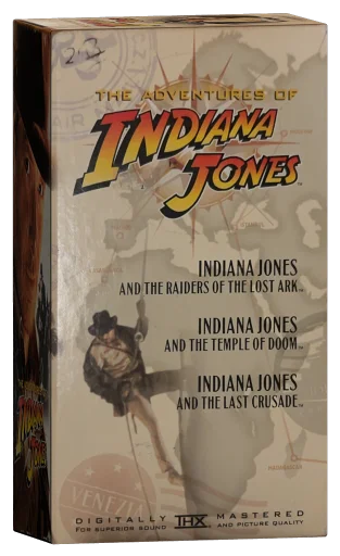 The Adventures of Indiana Jones 3 PACK VHS, Paramount