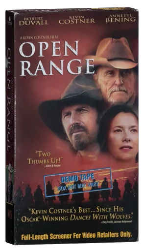 Open Range VHS, Touchstone Home Entertainment