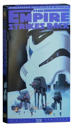 The Empire Strikes Back VHS, Fox Video