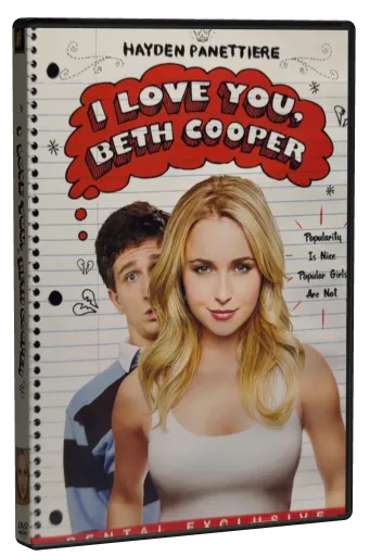 I Love You, Beth Cooper DVD, Twentieth Century Fox