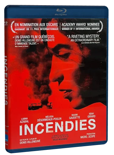 Incendies Blu-ray, Les Films Séville