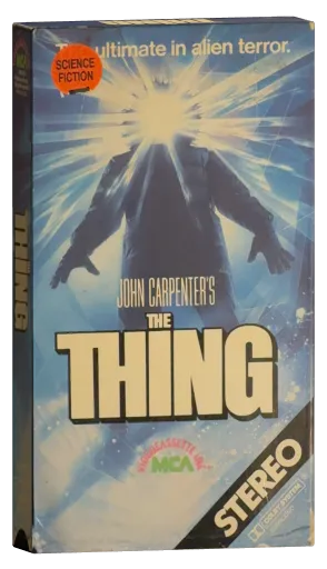 The Thing VHS, MCA Videocassette Inc.