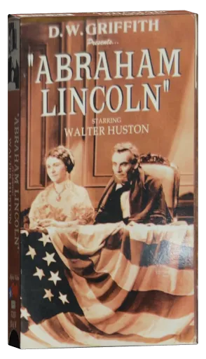 Abraham Lincoln VHS cover
