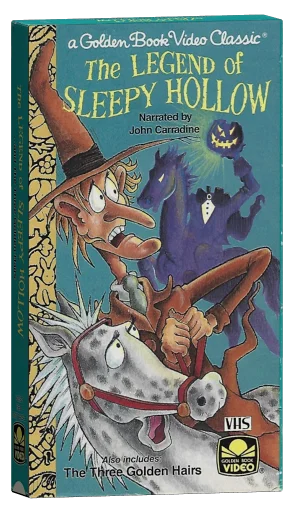 The Legend of Sleepy Hollow VHS cover