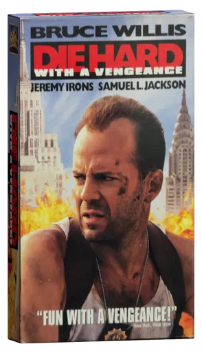 Die Hard: With a Vengeance VHS, Twentieth Century Fox Home Entertainment
