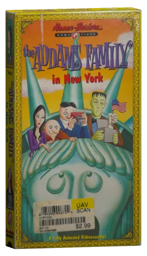 The Addams Family VHS cover