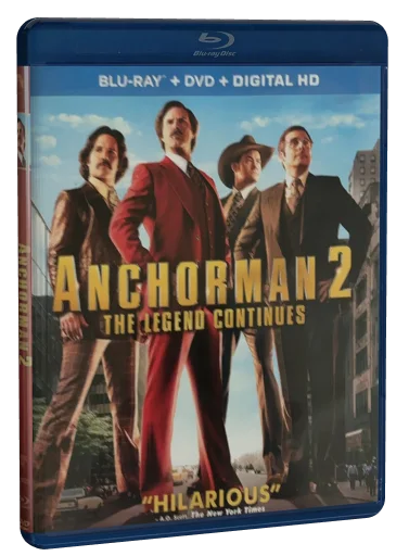 Anchorman 2: The Legend Continues Blu-ray, Paramount Pictures