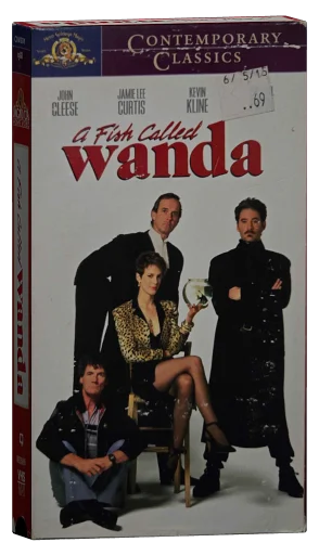 A Fish Called Wanda VHS, MGM/UA Home Video