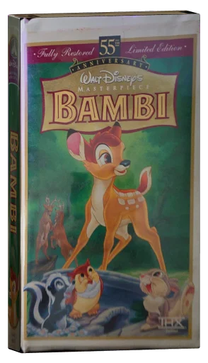 Bambi VHS, Walt Disney Home Video