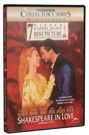 Shakespeare in Love DVD, Alliance Atlantis