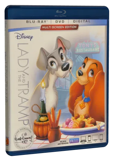 Lady and the Tramp Blu-ray, Walt Disney Home Video