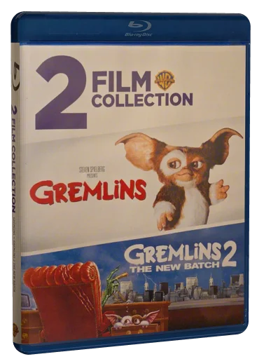 Gremlins / Gremlins 2: The New Batch Blu-ray cover