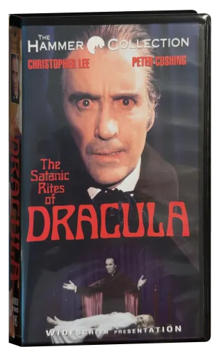 The Satanic Rites of Dracula VHS, Anchor Bay Entertainment